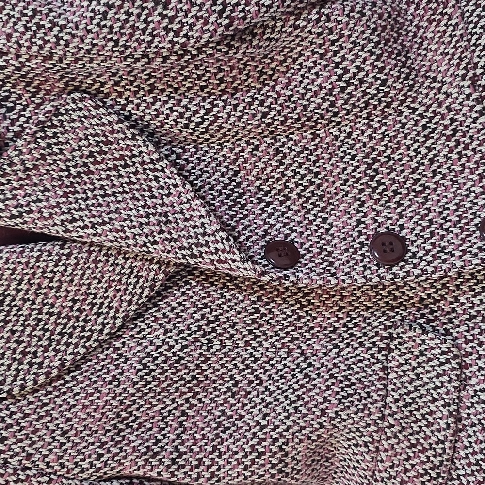 Preston & York Women's Tweed Coat Blazer Sz 10 - Picture 12 of 14